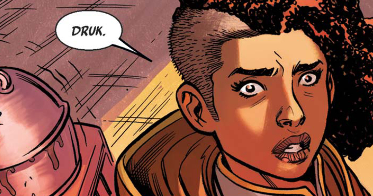 Lula Talisola in a Star Wars comic panel: "Druk."