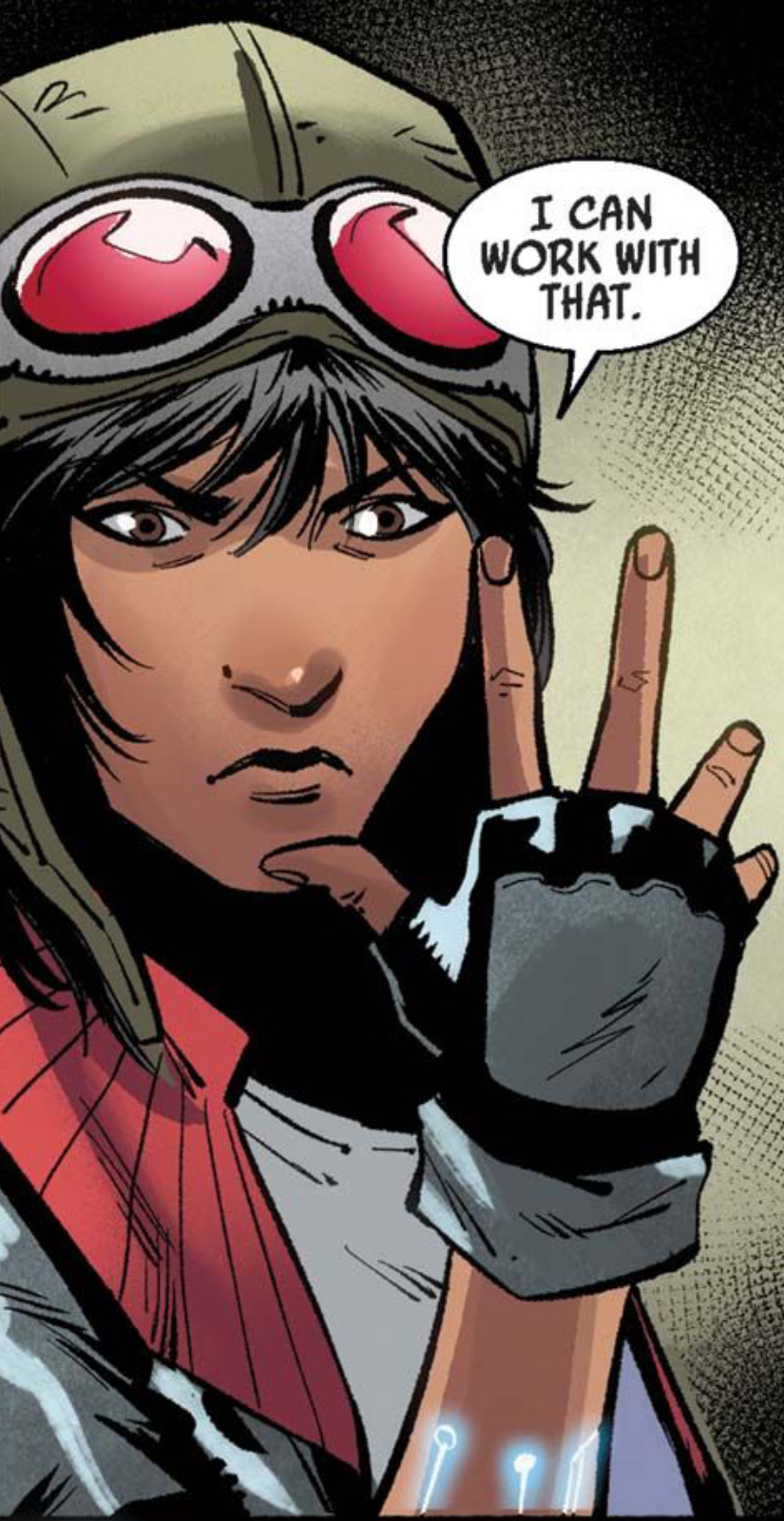 Doctor Aphra in a Star Wars comic panel: "I can work with that."