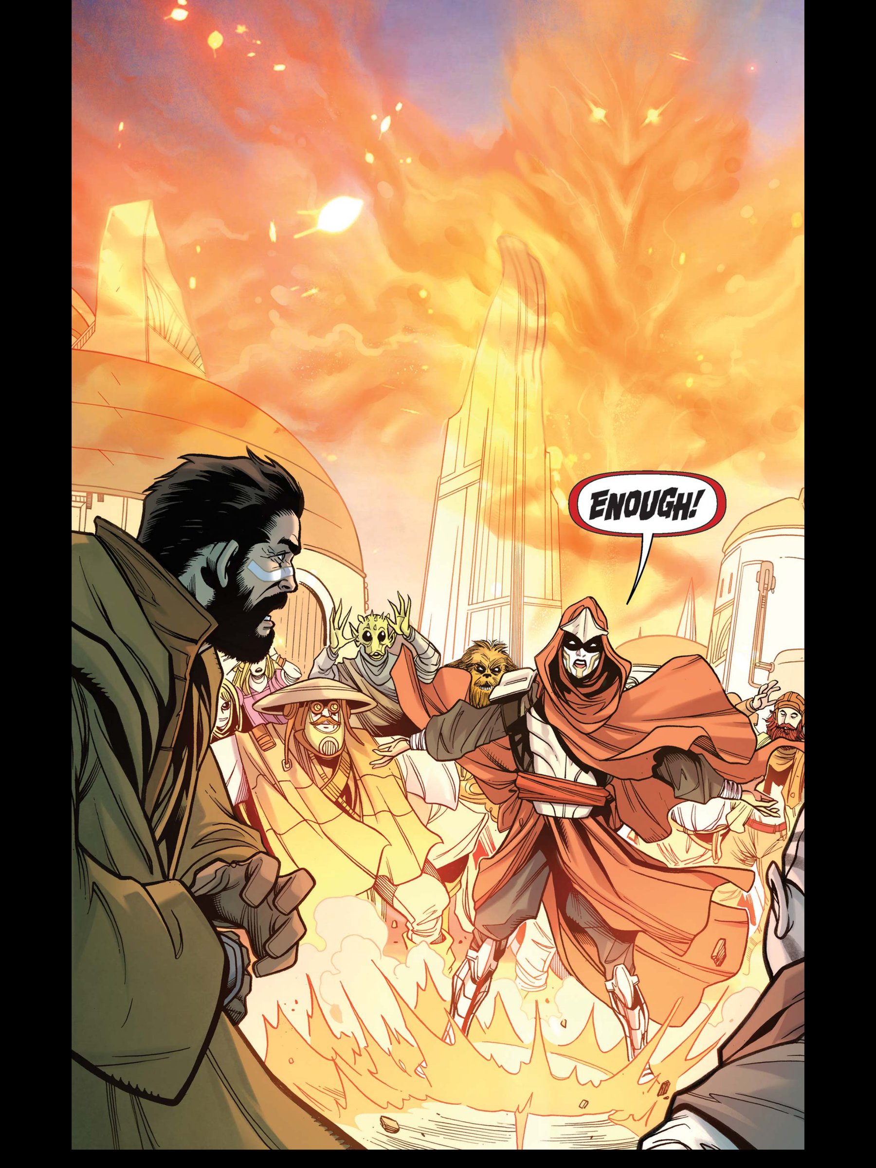 Marchion Ro in a Star Wars comic panel: "Enough!"
