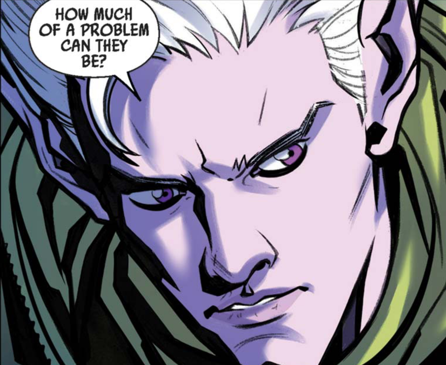 Marchion Ro in a Star Wars comic panel: "How much of a problem can they be?"