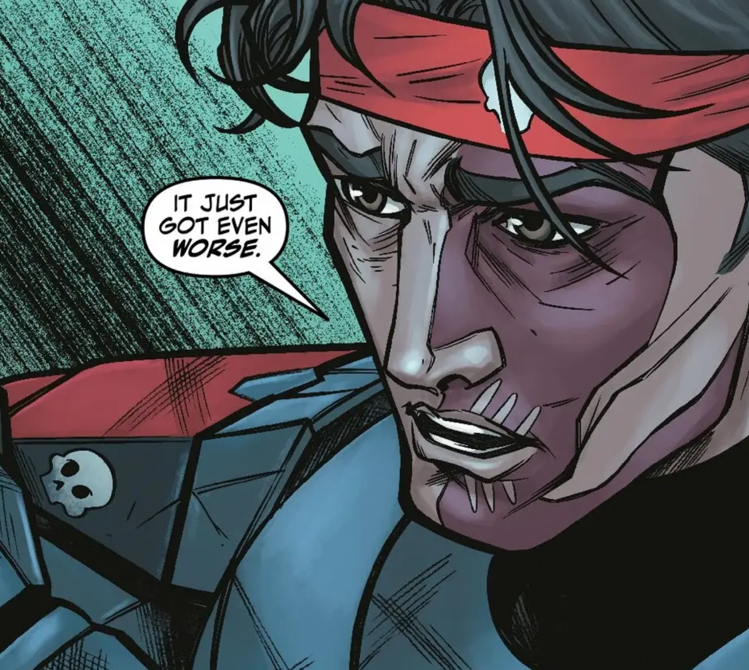 Beilert Valance in a Star Wars comic panel: "It just got even worse."