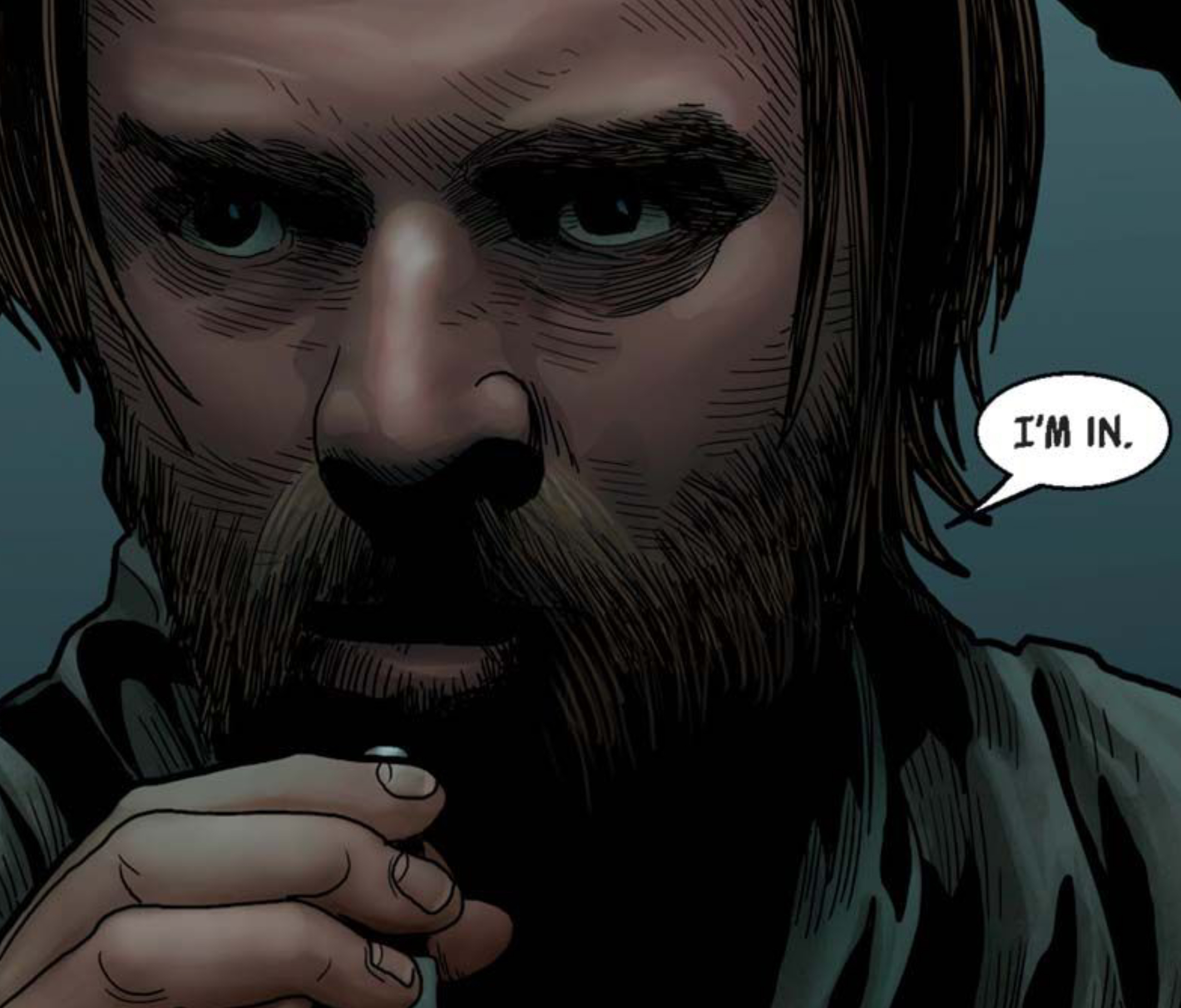Obi-Wan Kenobi in a Star Wars comic panel: "I'm in."