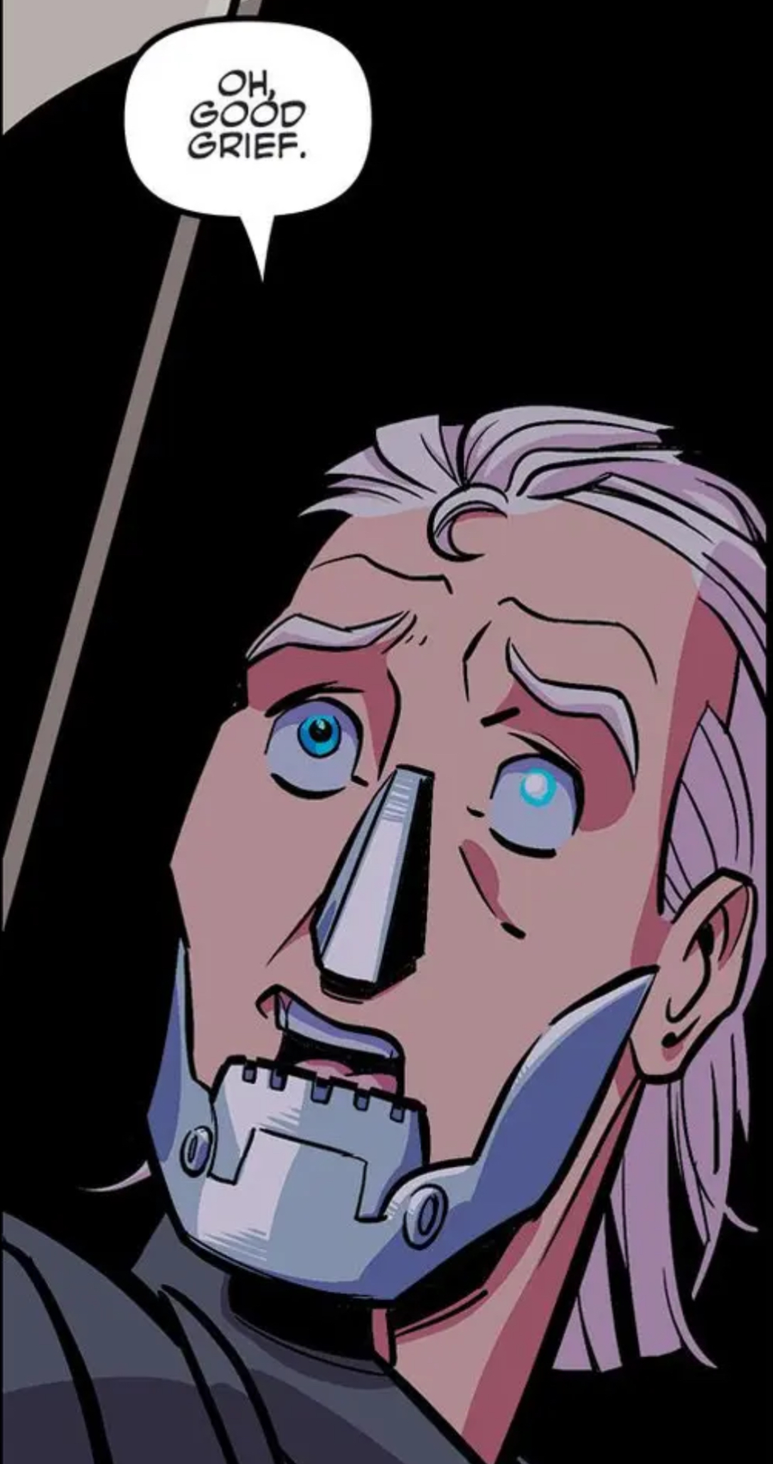 Beilert Valance in a Star Wars comic panel: "Oh, good grief."