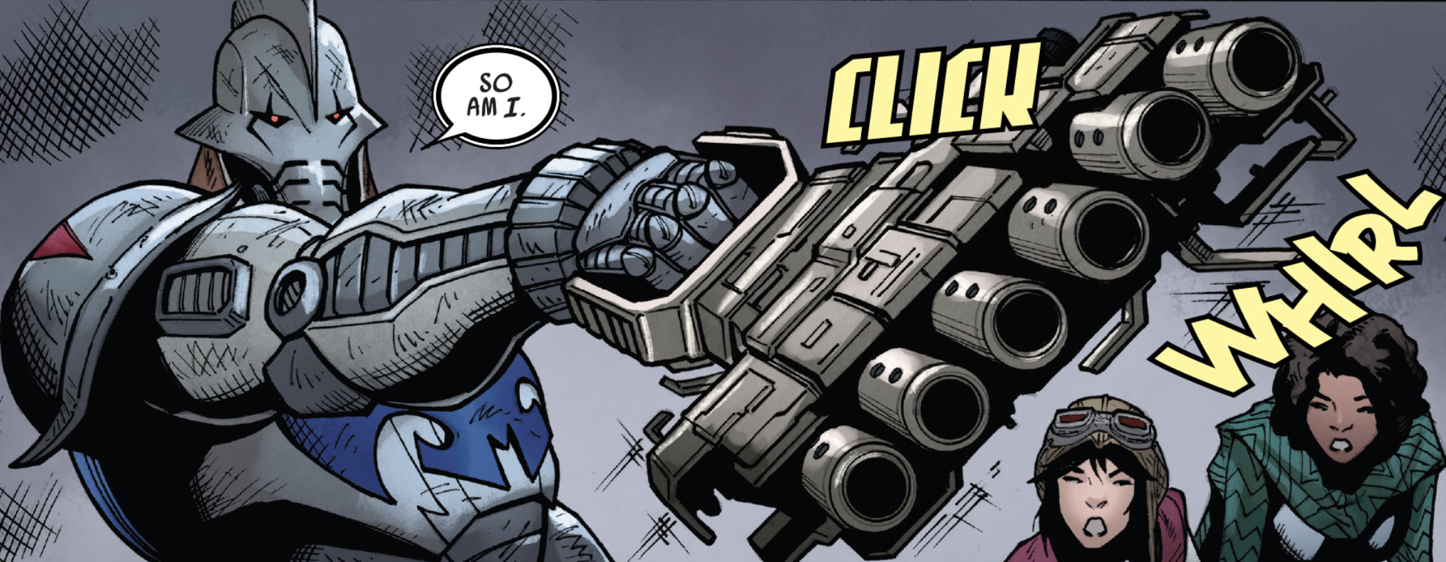 Doctor Aphra & Sana Starros in a Star Wars comic panel: "So am I."